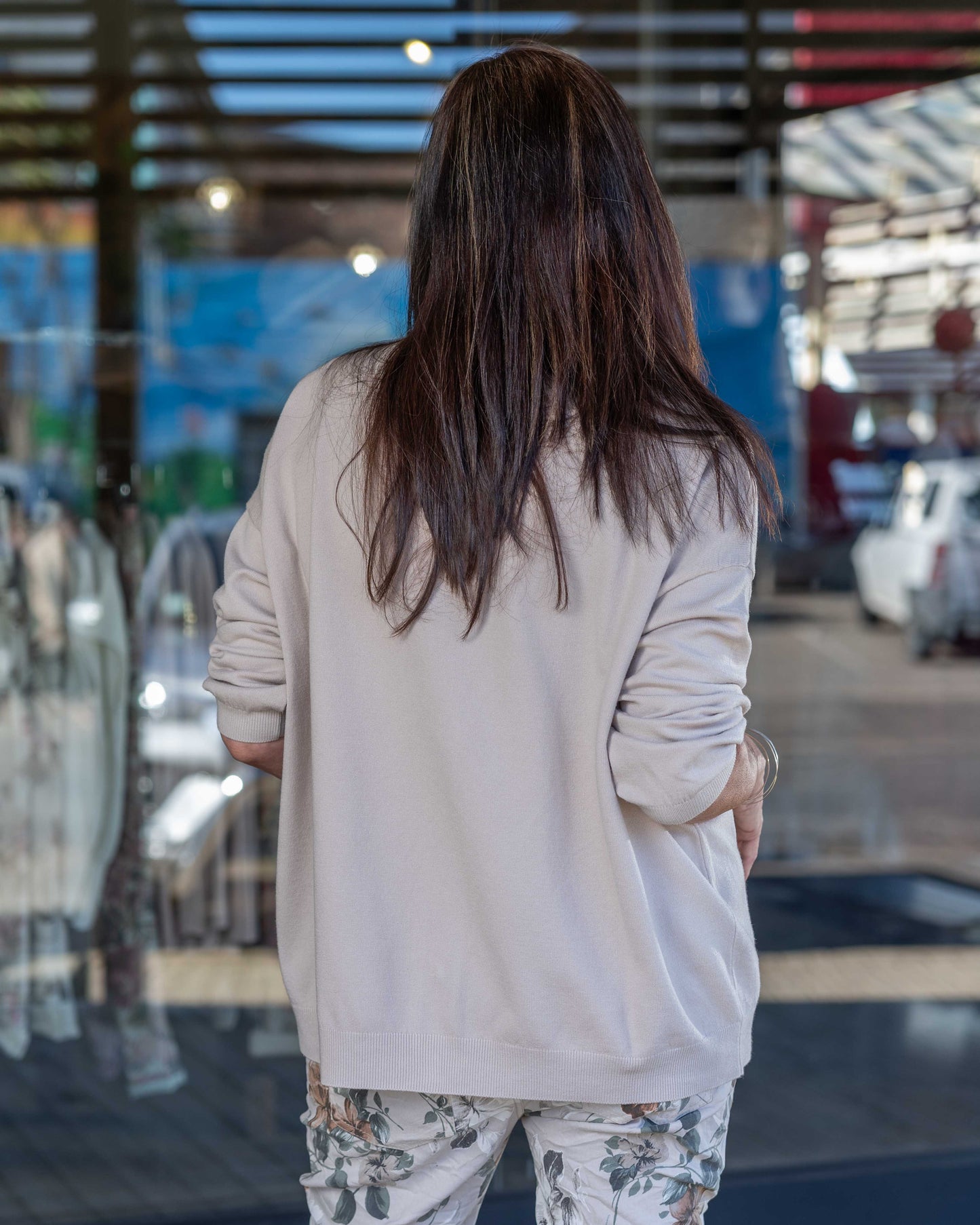 Sand & Petals Drawstring Pants | Beige
