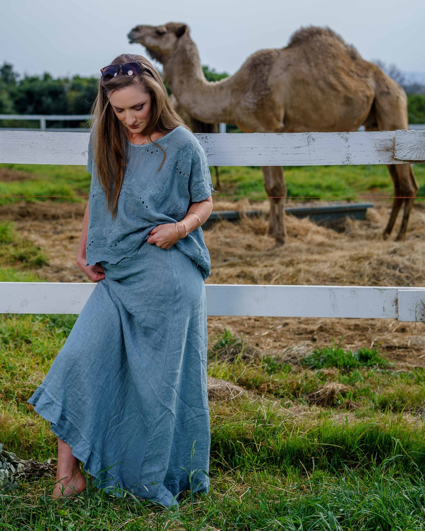 Anglaise Angel Top | Sage