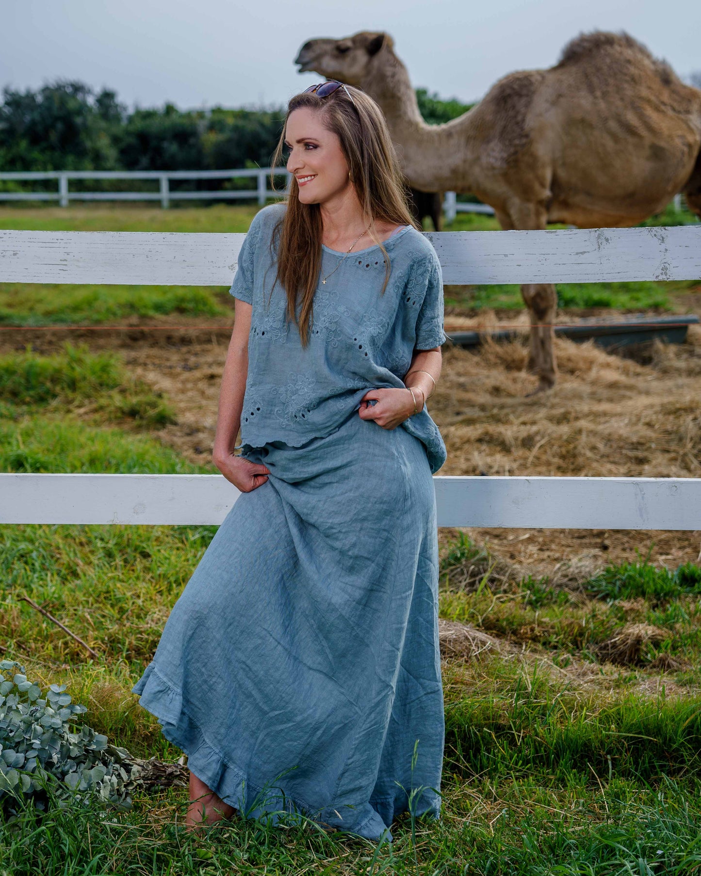 Anglaise Angel Top | Sage