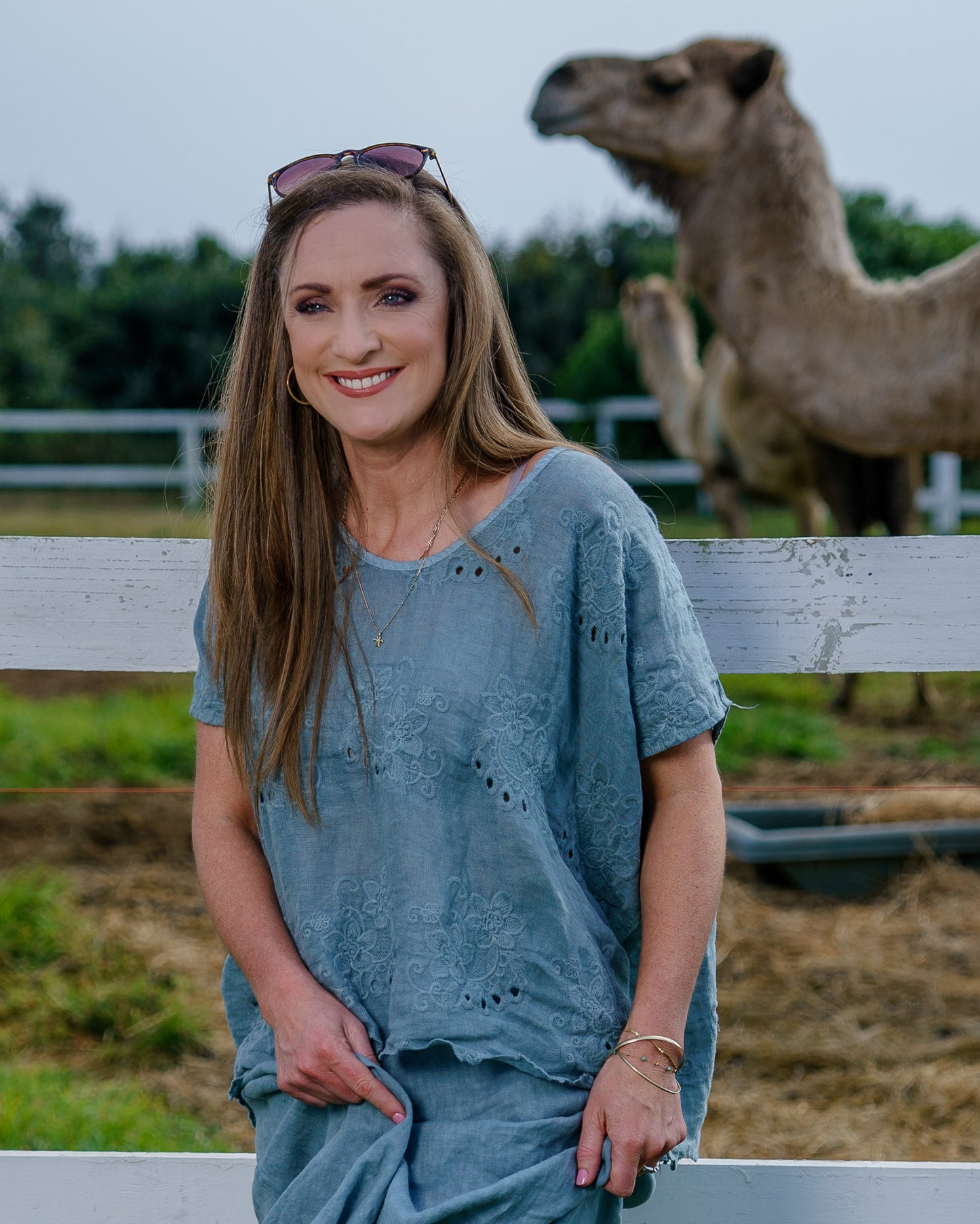 Anglaise Angel Top | Sage