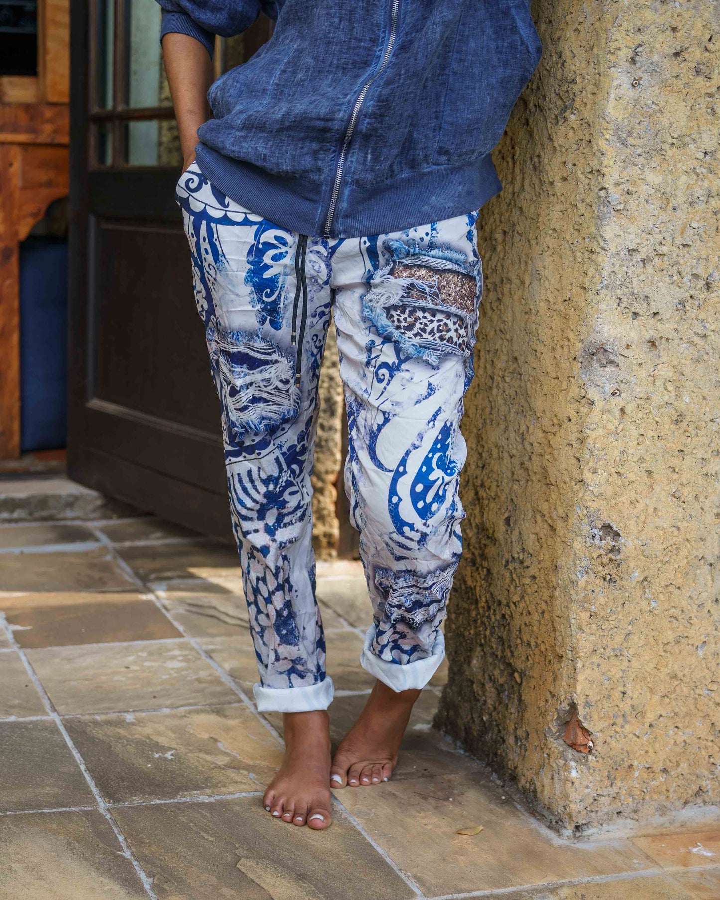 Bright Side Drawstring Pants | Admiral