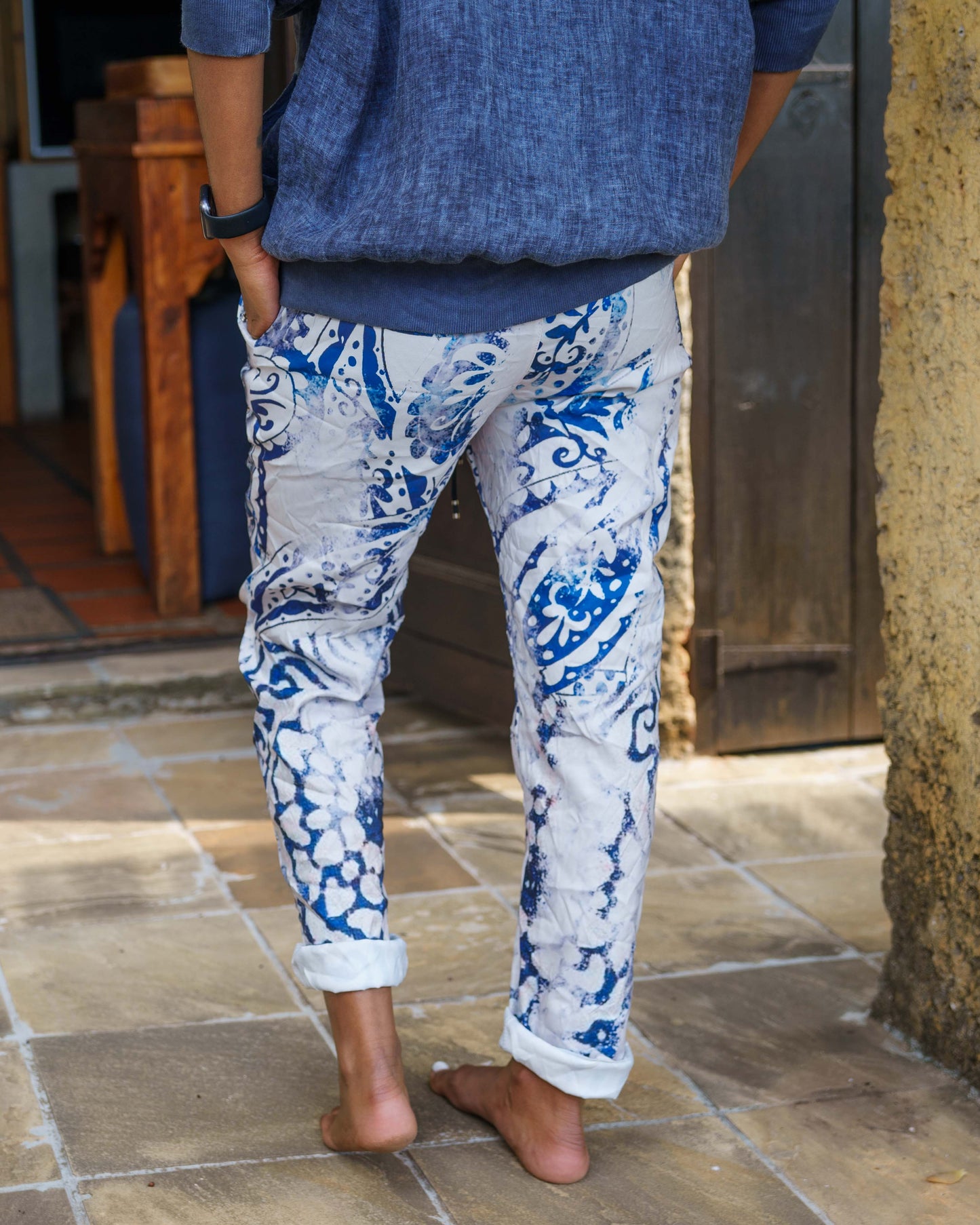 Bright Side Drawstring Pants | Admiral