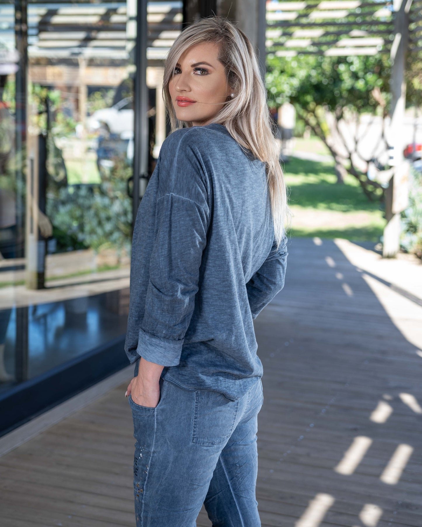 Broken Heart Top | Blue