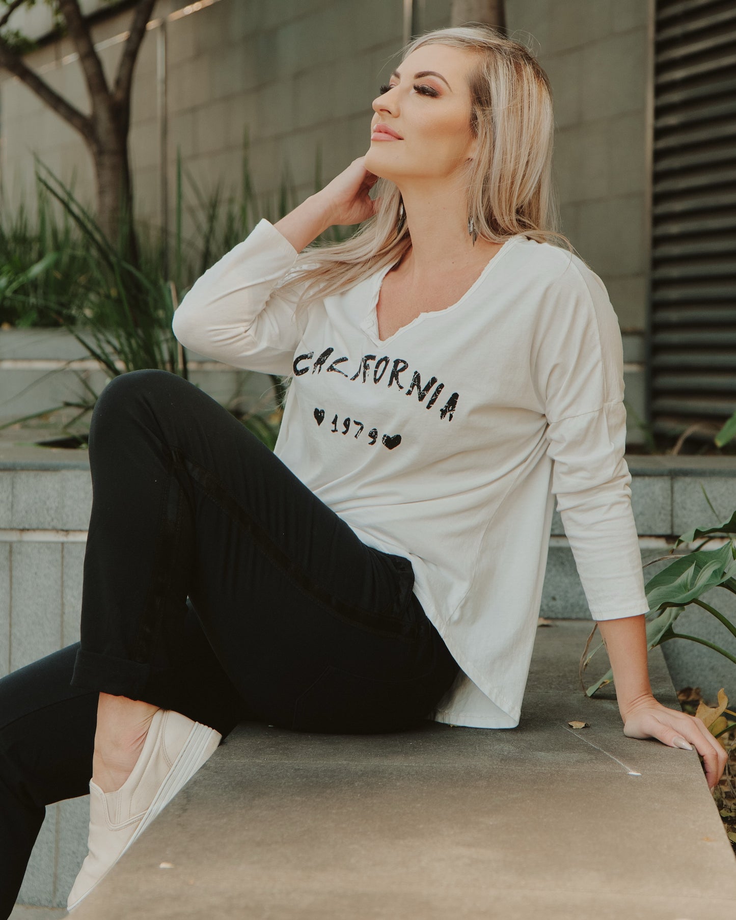 California Girl Top | White