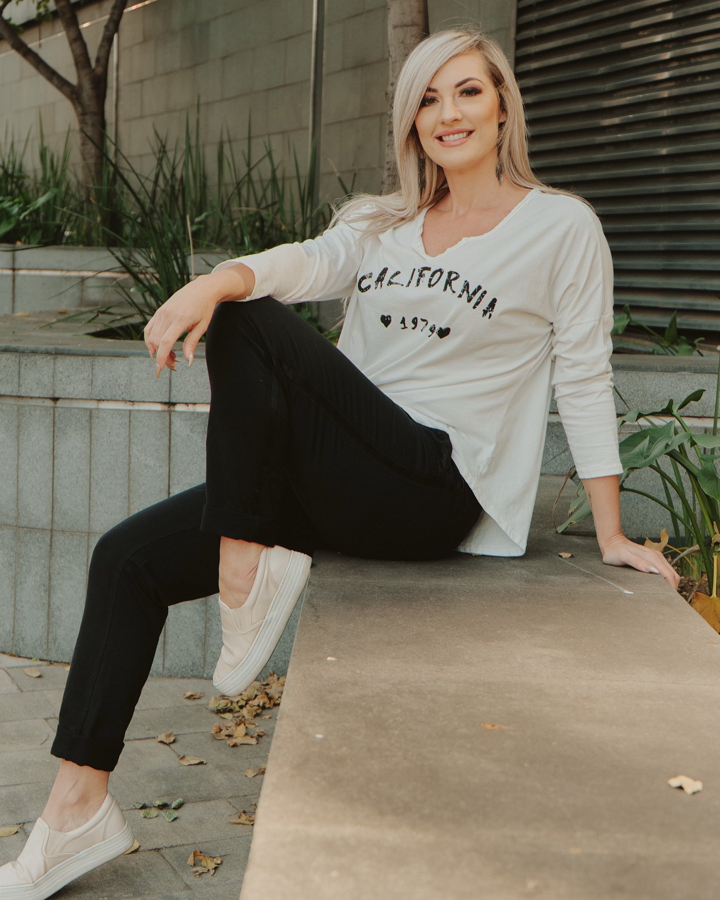 California Girl Top | White