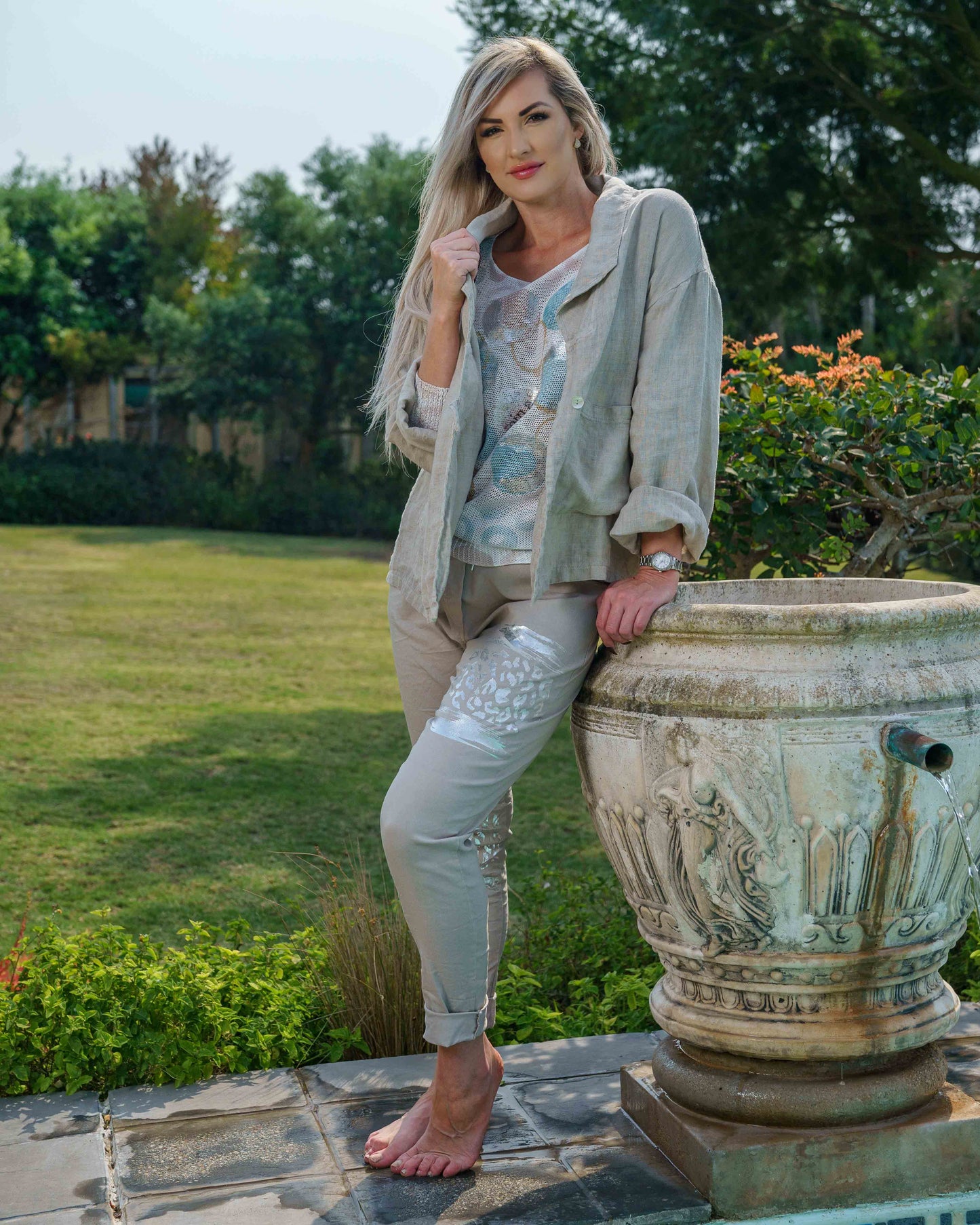 Captivating Couture Jacket | Taupe