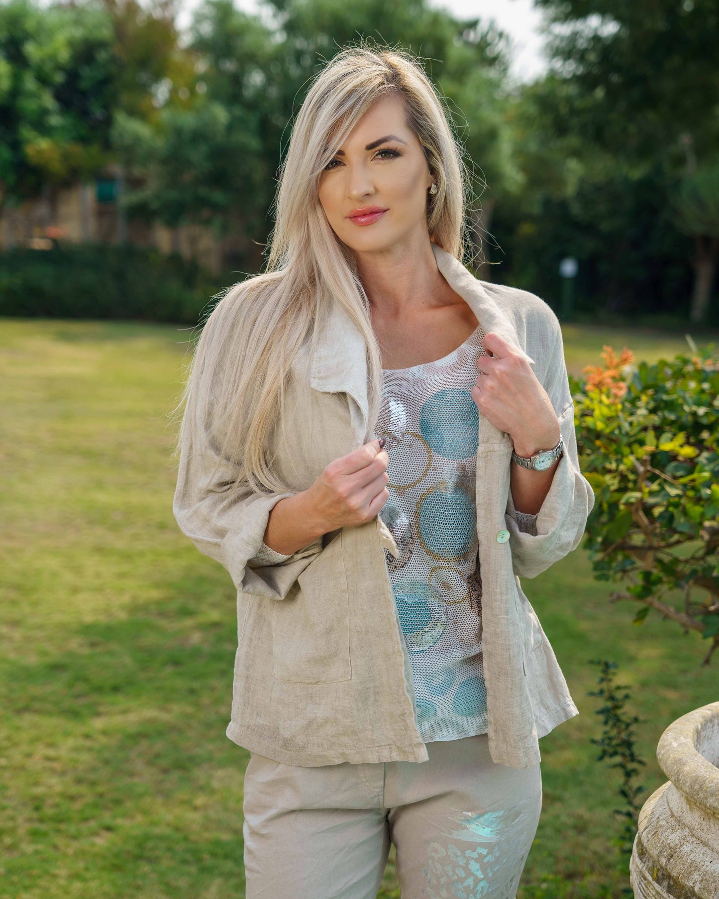 Captivating Couture Jacket | Taupe