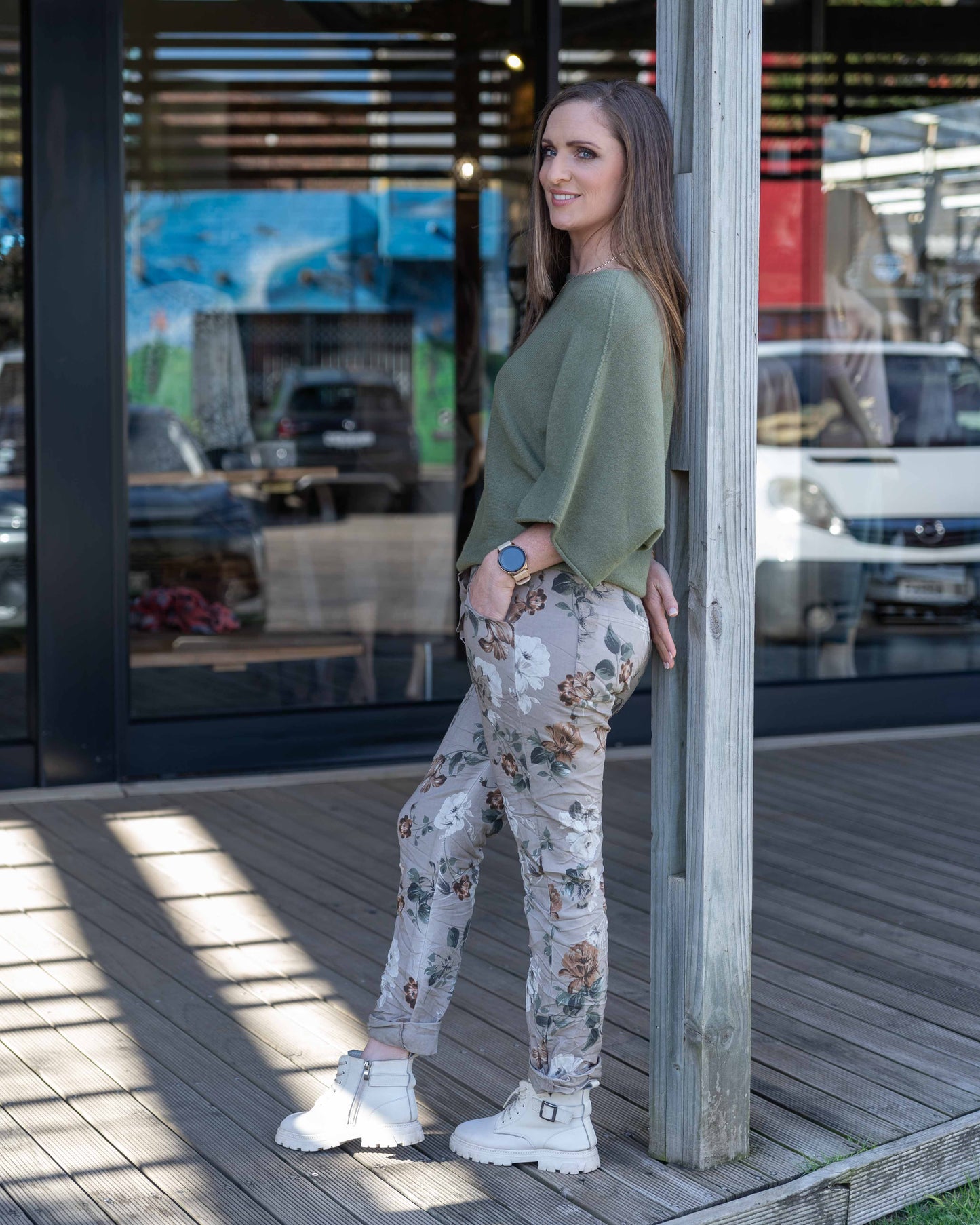 Chasing Joy Knit | Olive