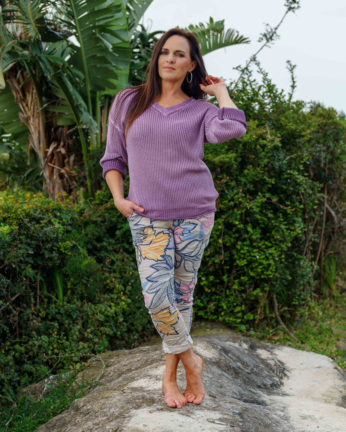 Clean Slate Knit | Dusty Lavender