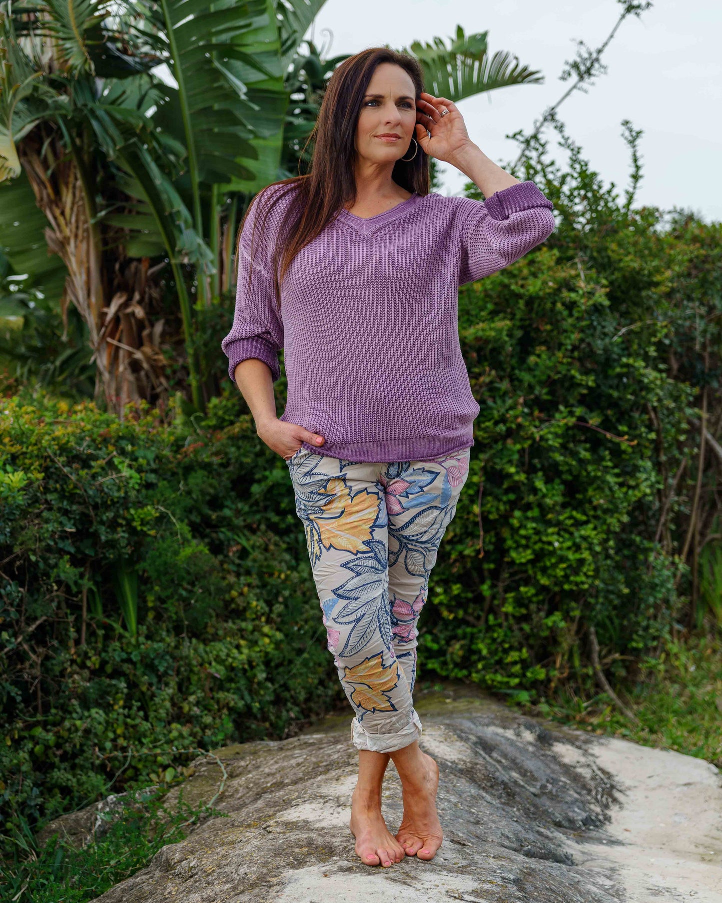 Clean Slate Knit | Dusty Lavender