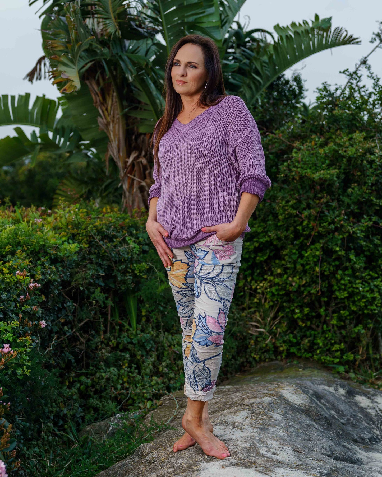 Clean Slate Knit | Dusty Lavender