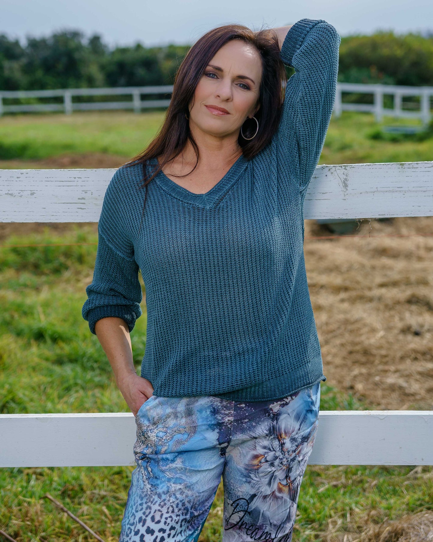 Bright Side Drawstring Pants | Arctic