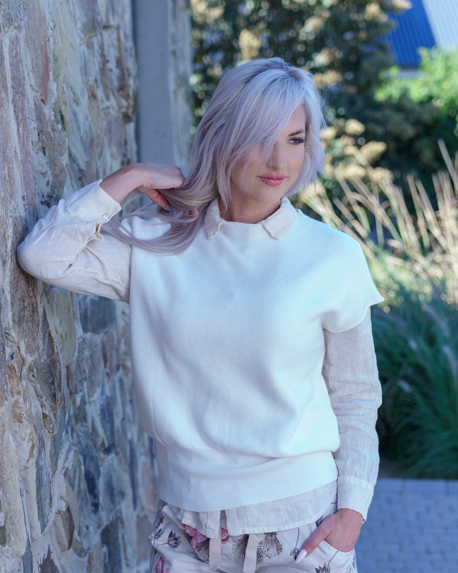 Demi Knit | Milk