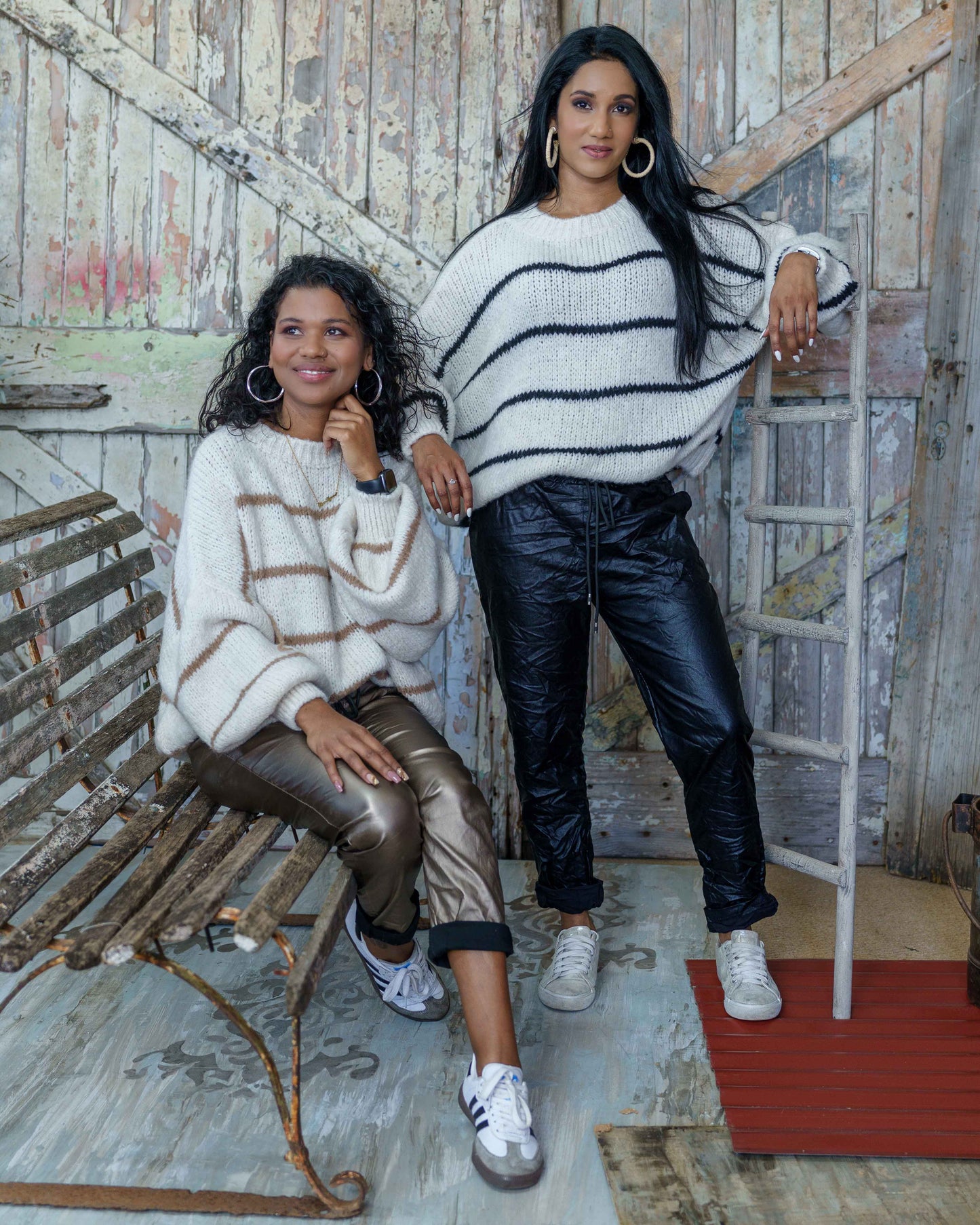 Different Views Knit | Camel