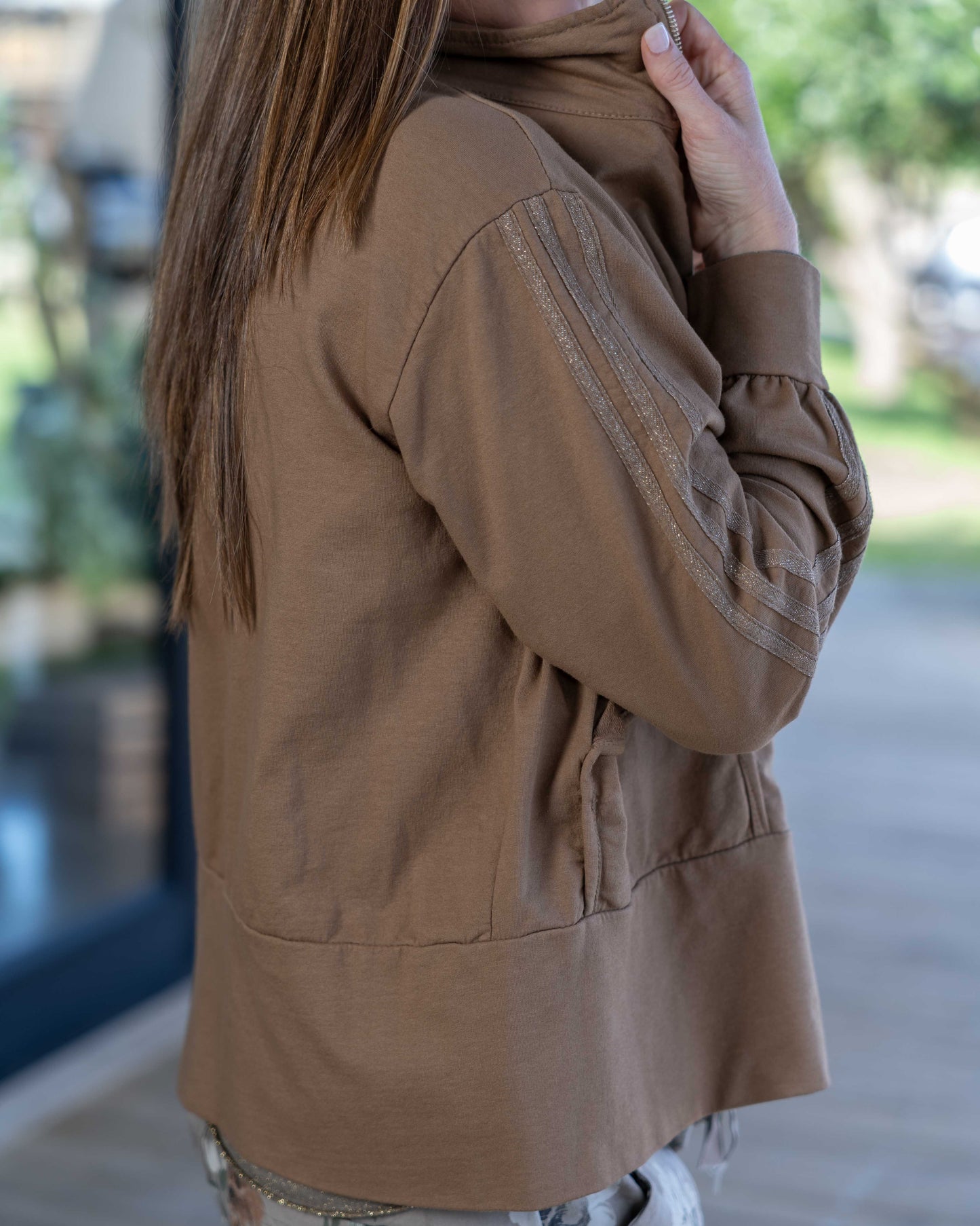 Downtown Street Jacket | Camel