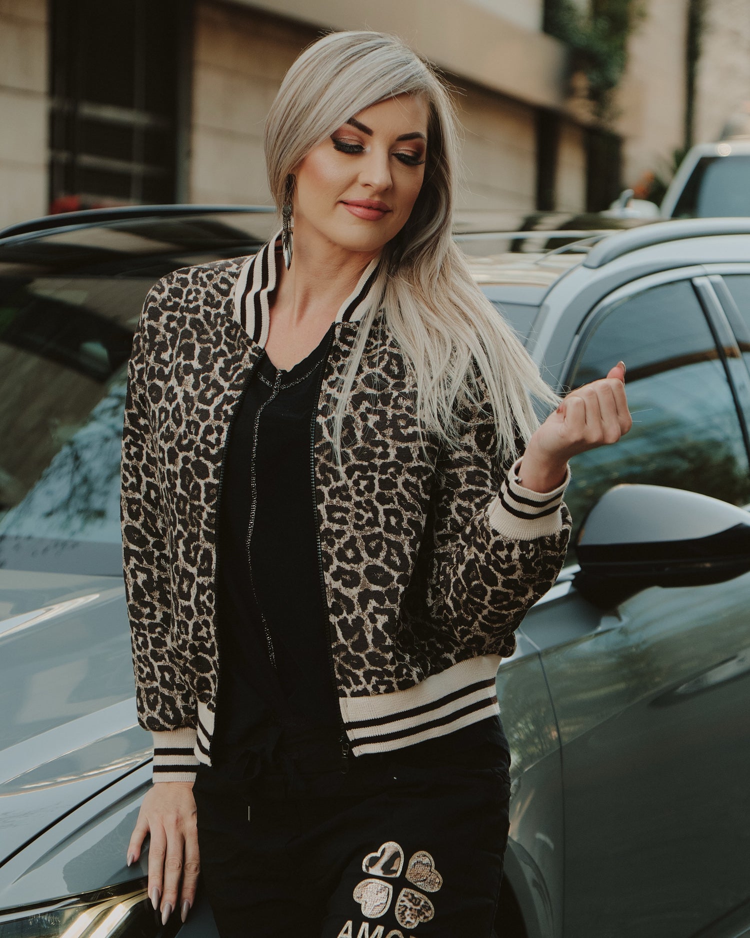 Fierce Heart Bomber Jacket