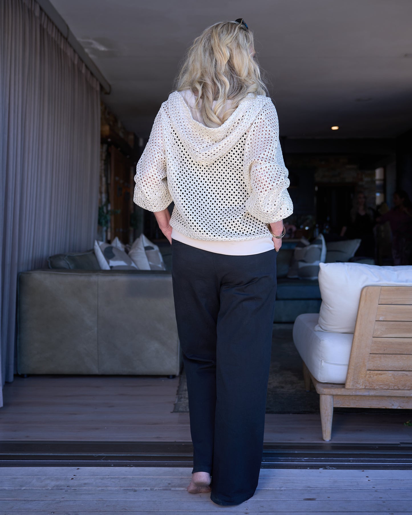 Glow-Getter Hoodie Jacket | Gold