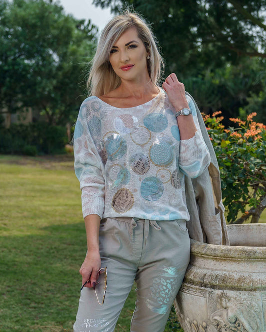 Harmony Knit | Pearl Aqua