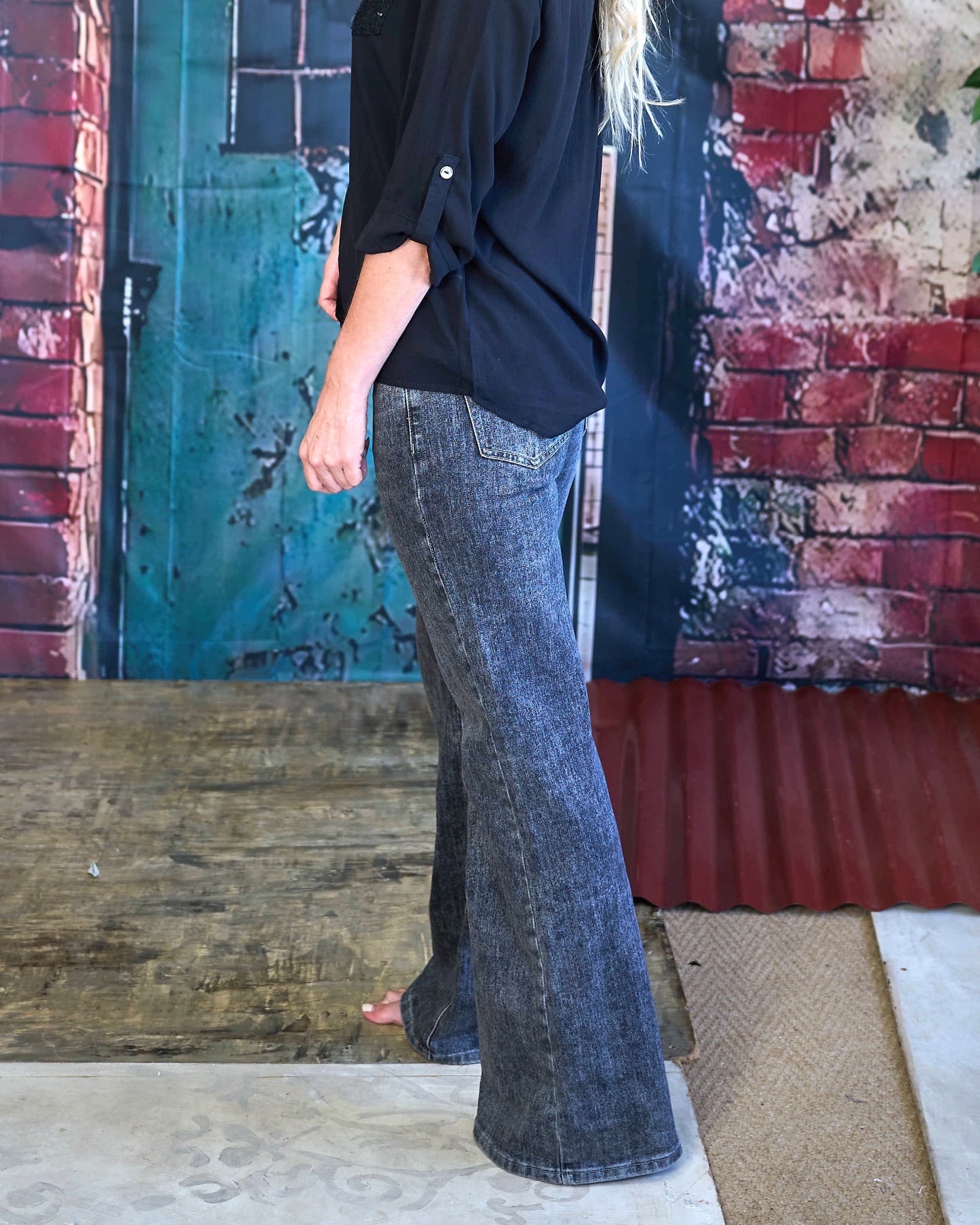 Legacy Bootcut Denim | Charcoal