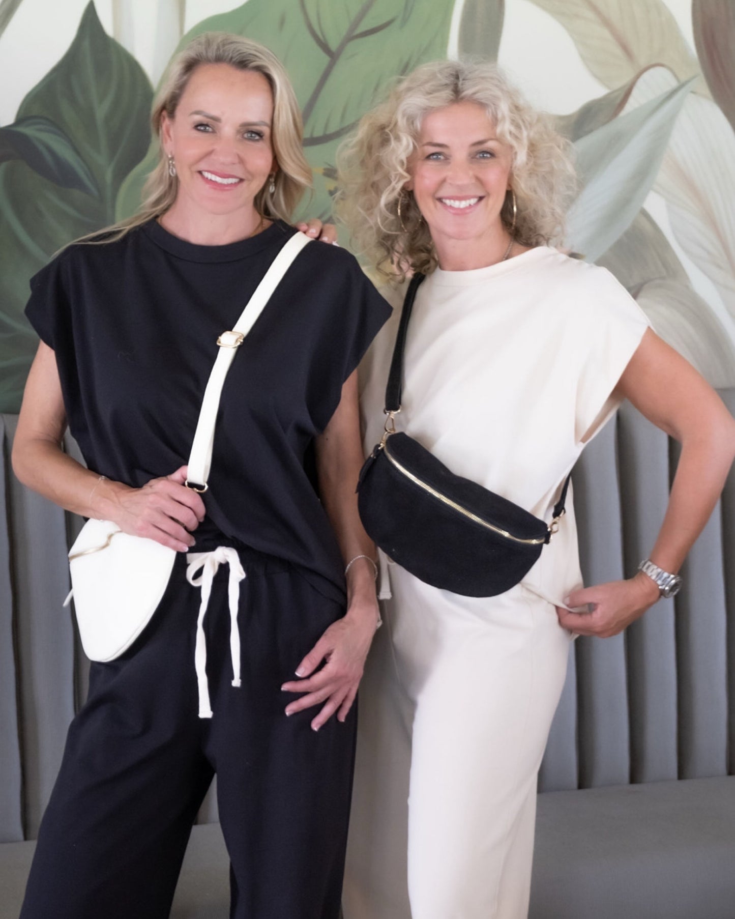 Always With Me Suede Sling Bag | Black