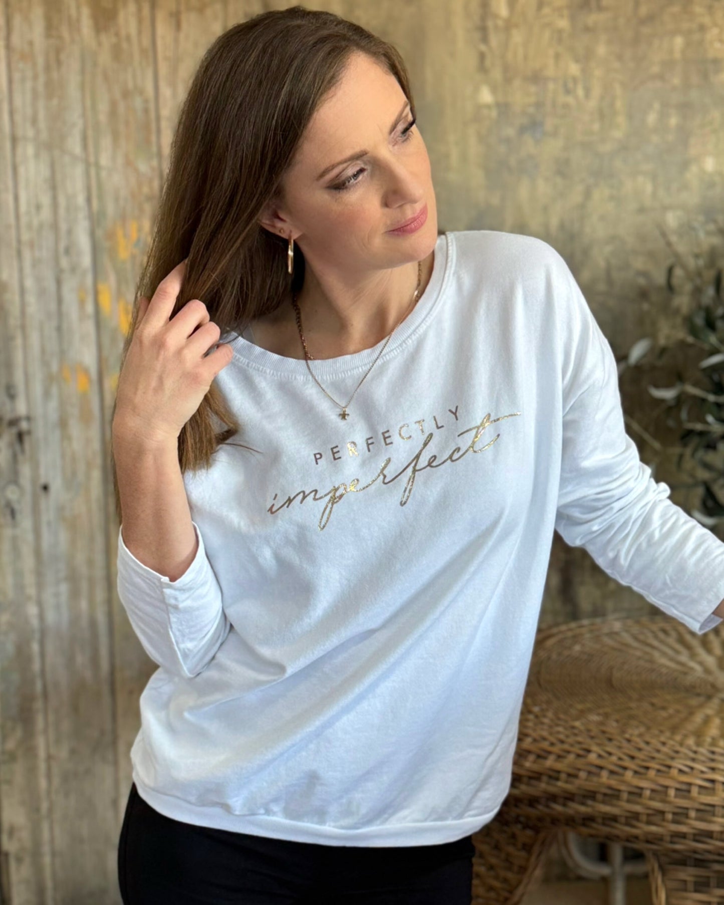 Imperfect Top | White