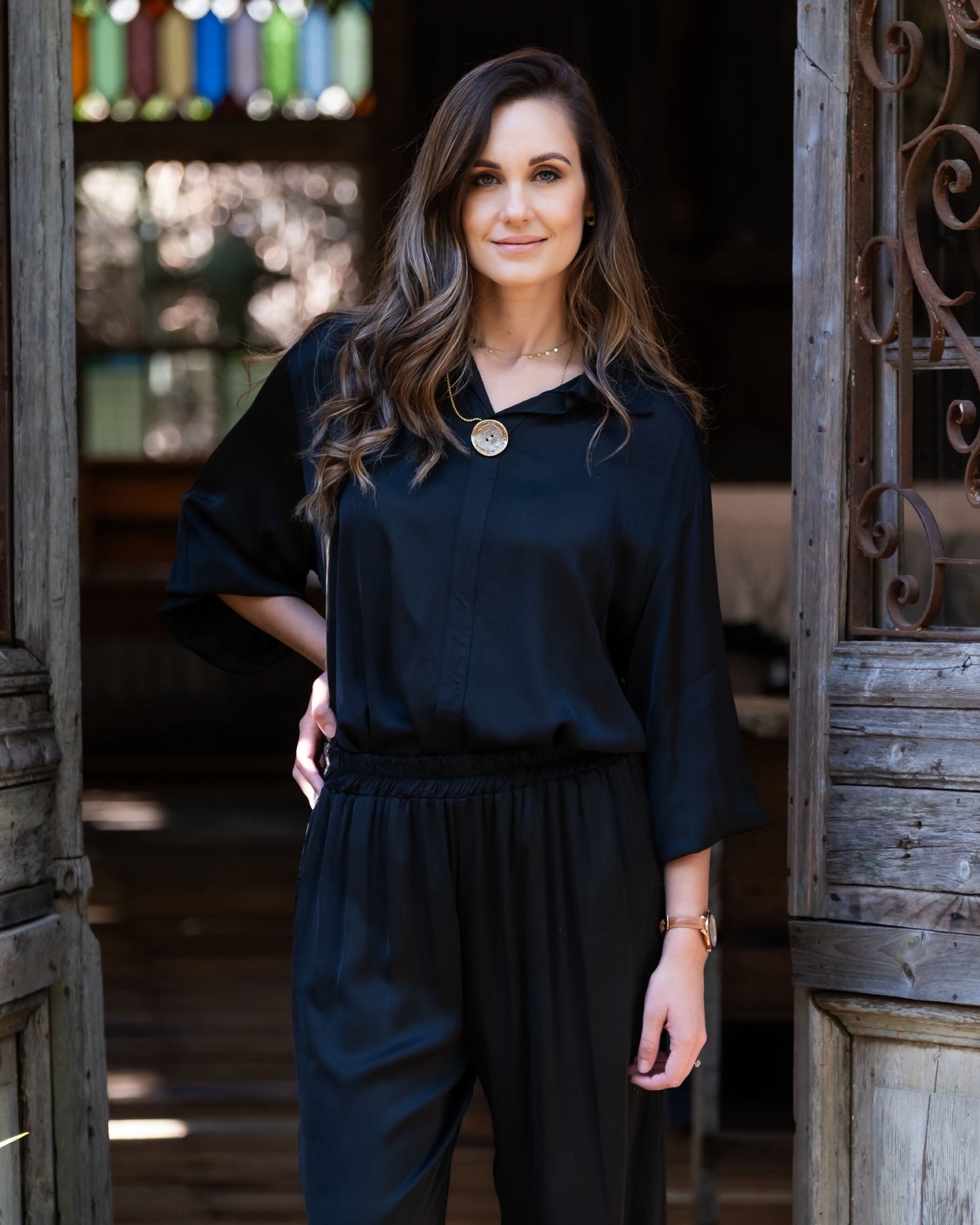 Invested In You Top | Black