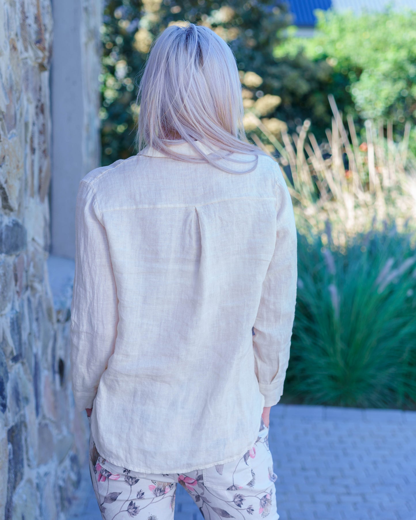 Island Hopping Linen Shirt | Antique