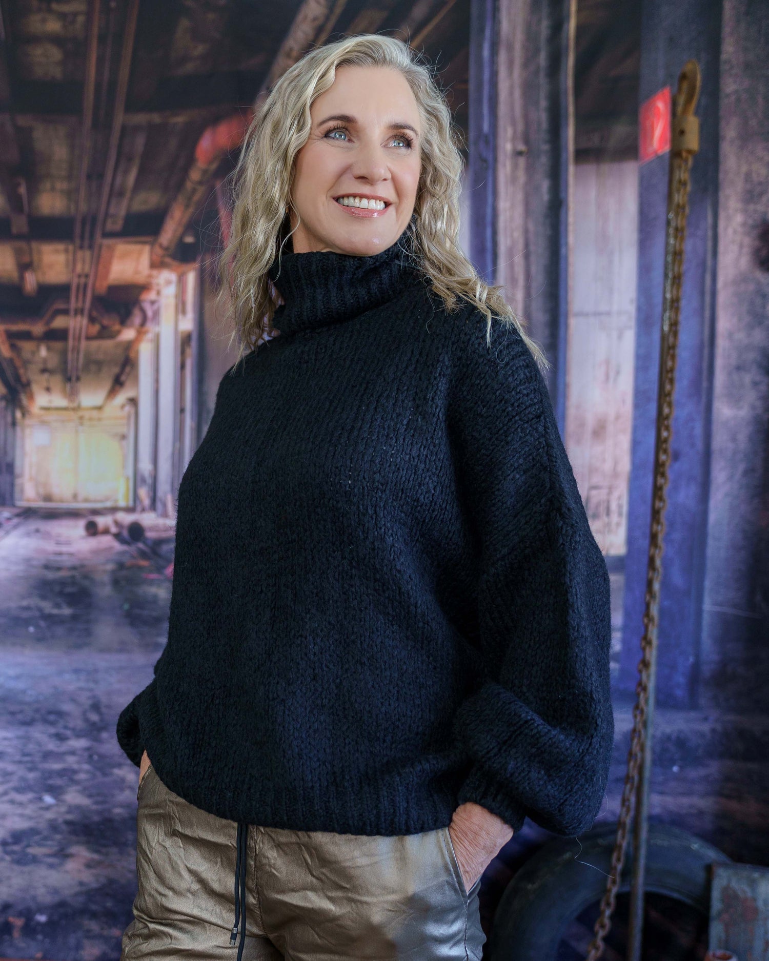 Just A Feeling Knit | Black
