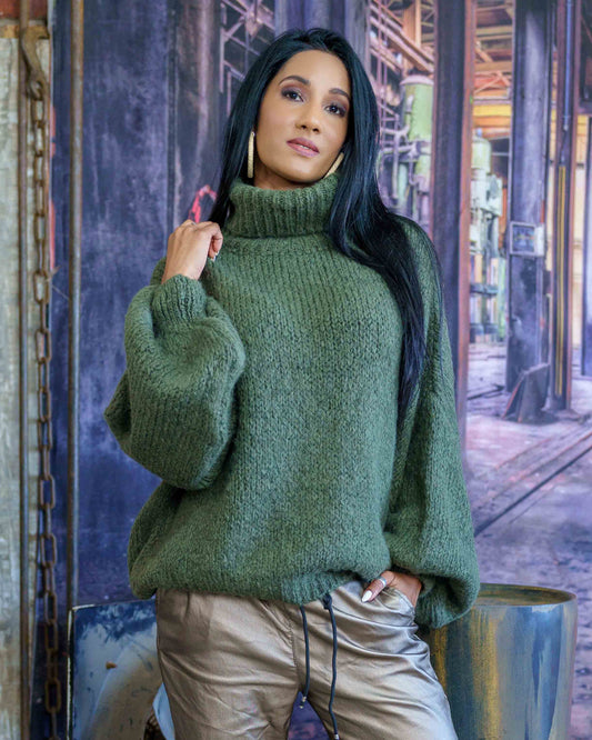 Just A Feeling Knit | Olive