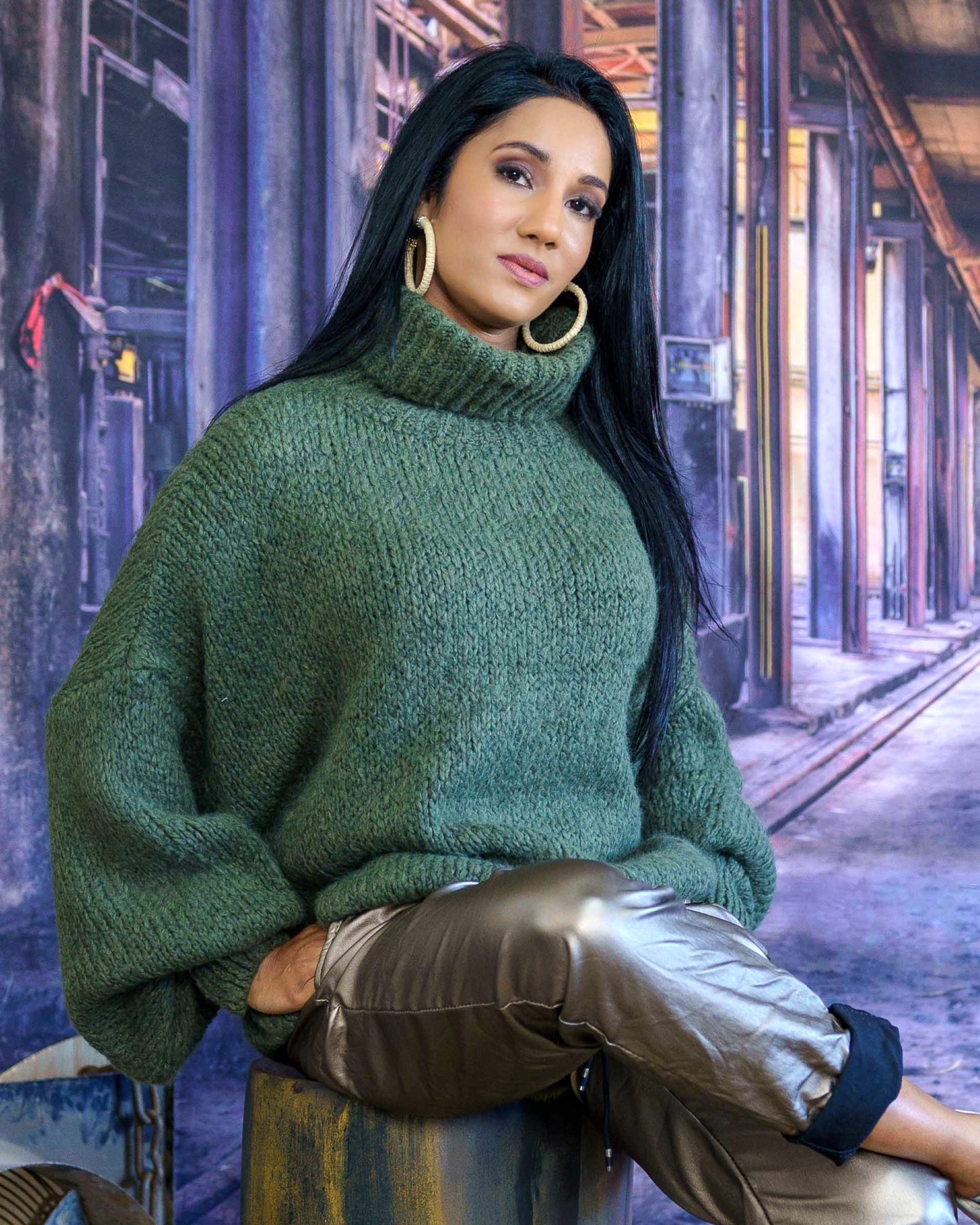 Just A Feeling Knit | Olive