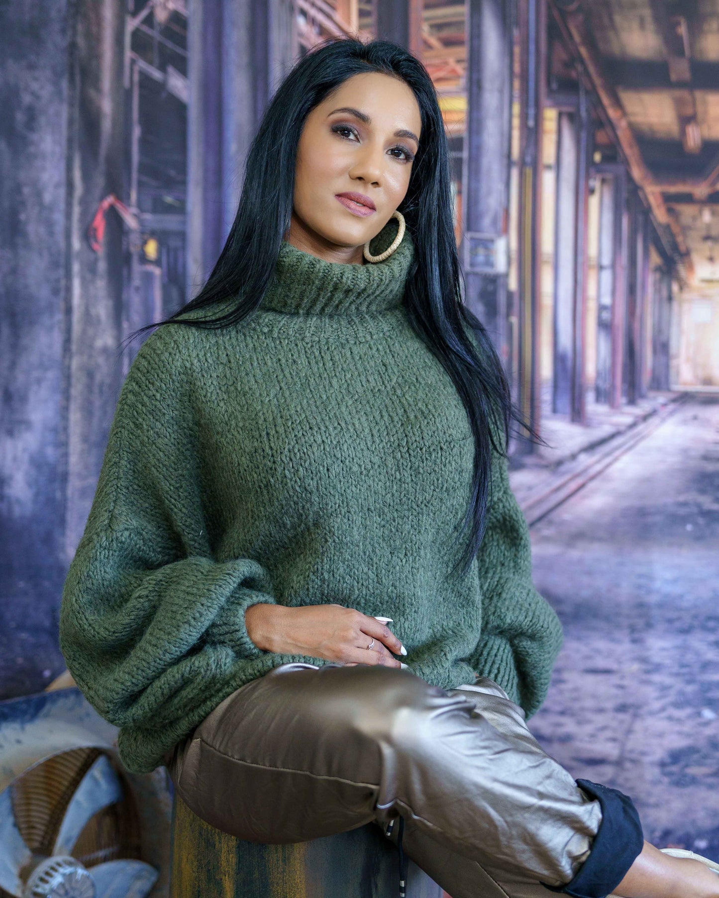 Just A Feeling Knit | Olive