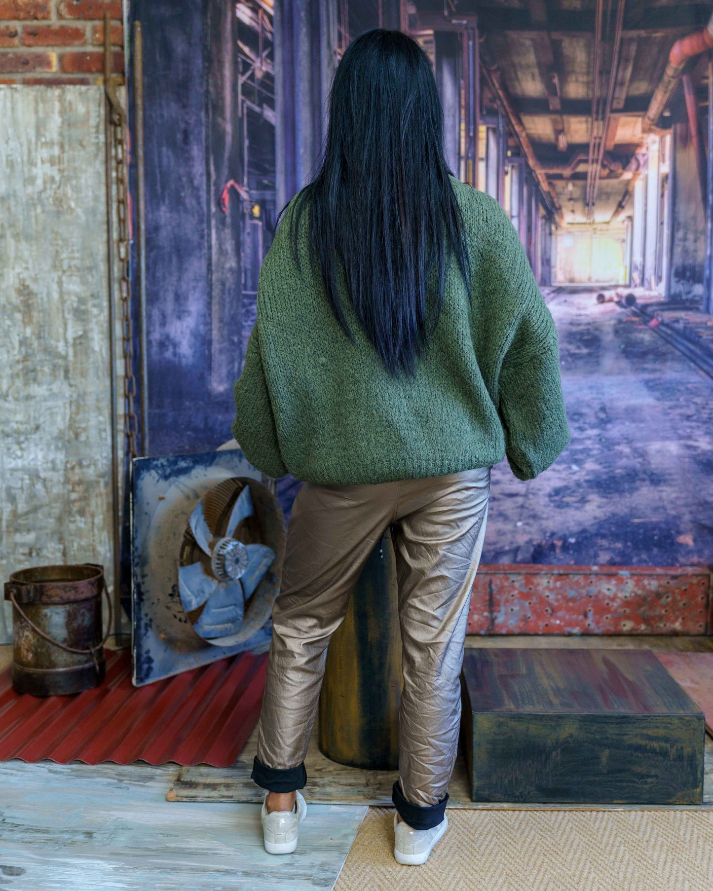 Just A Feeling Knit | Olive