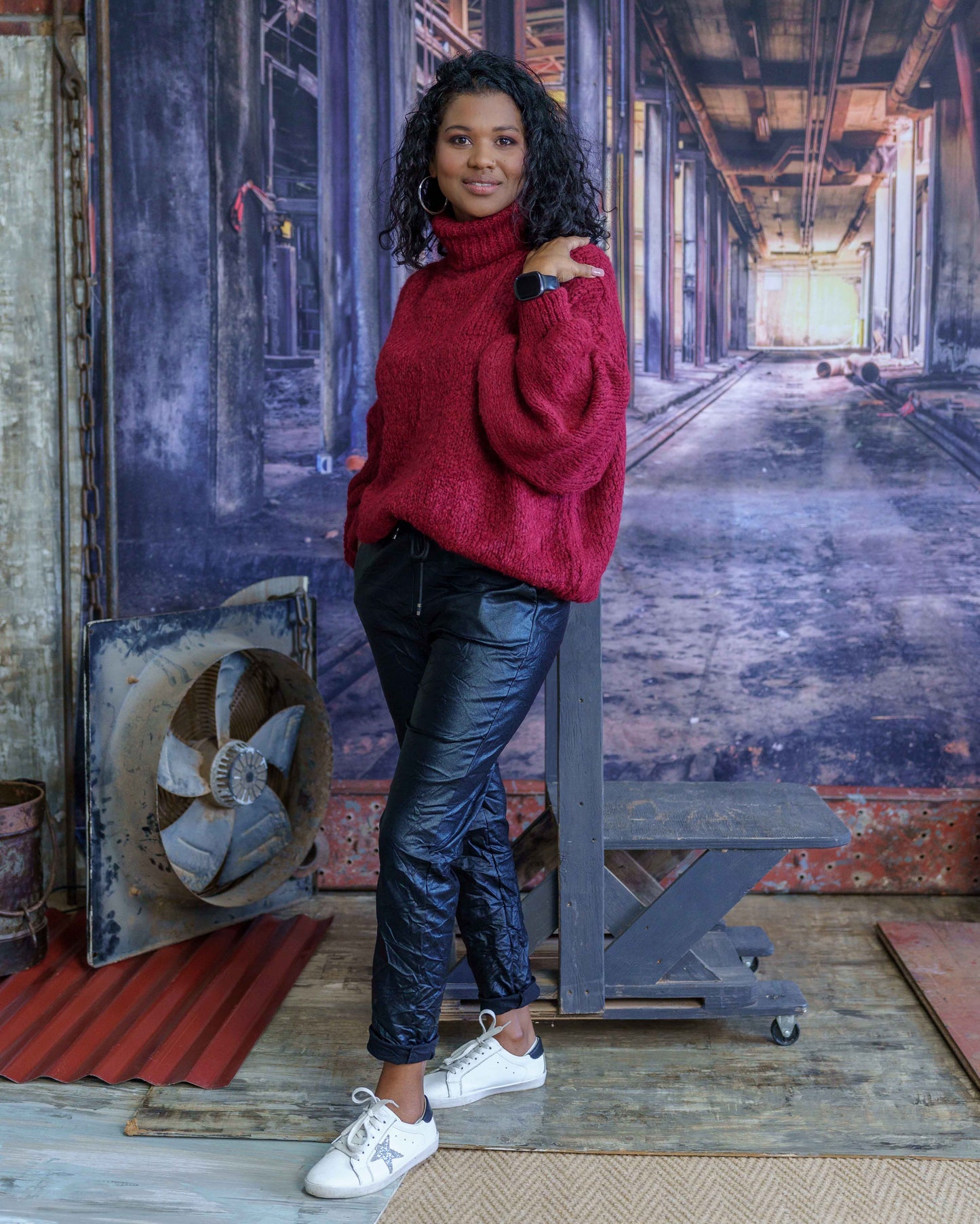 Just A Feeling Knit | Wine