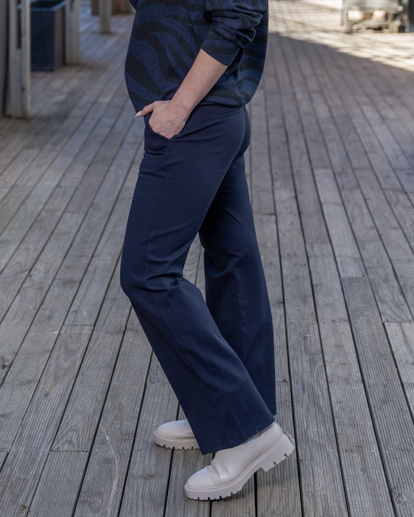 Just Feels Right Pants | Navy