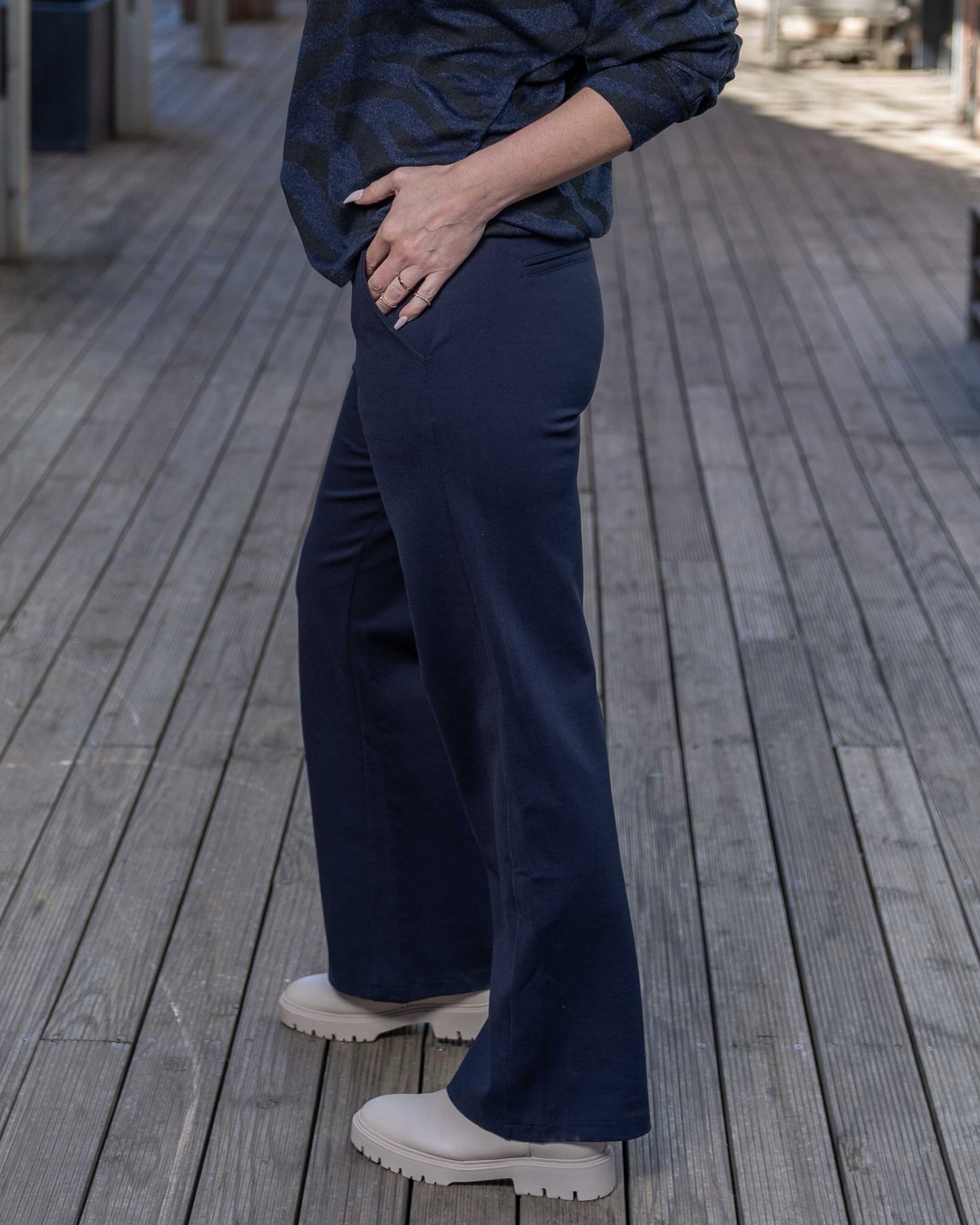 Just Feels Right Pants | Navy
