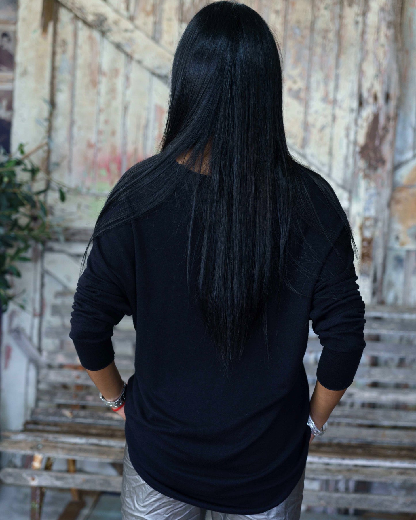 La Vie & Rose Knit | Black