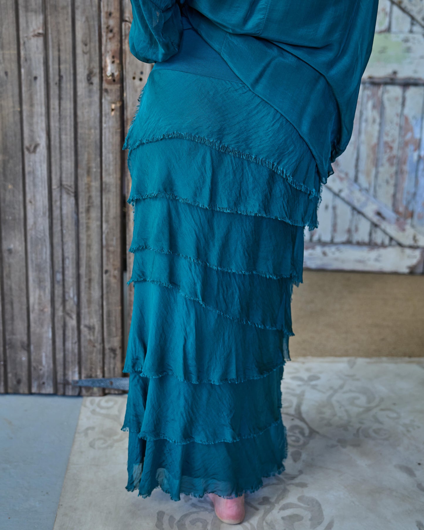 Layer Up Skirt | Teal