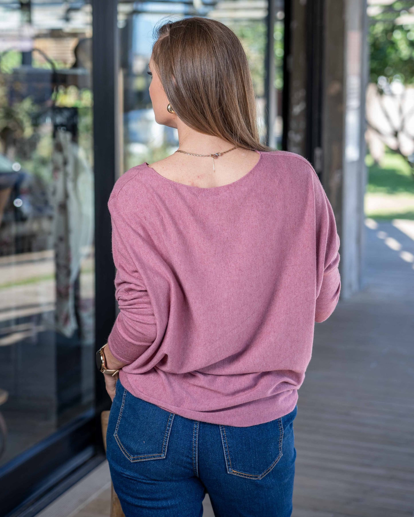 Lights Are Fading Knit | Rose