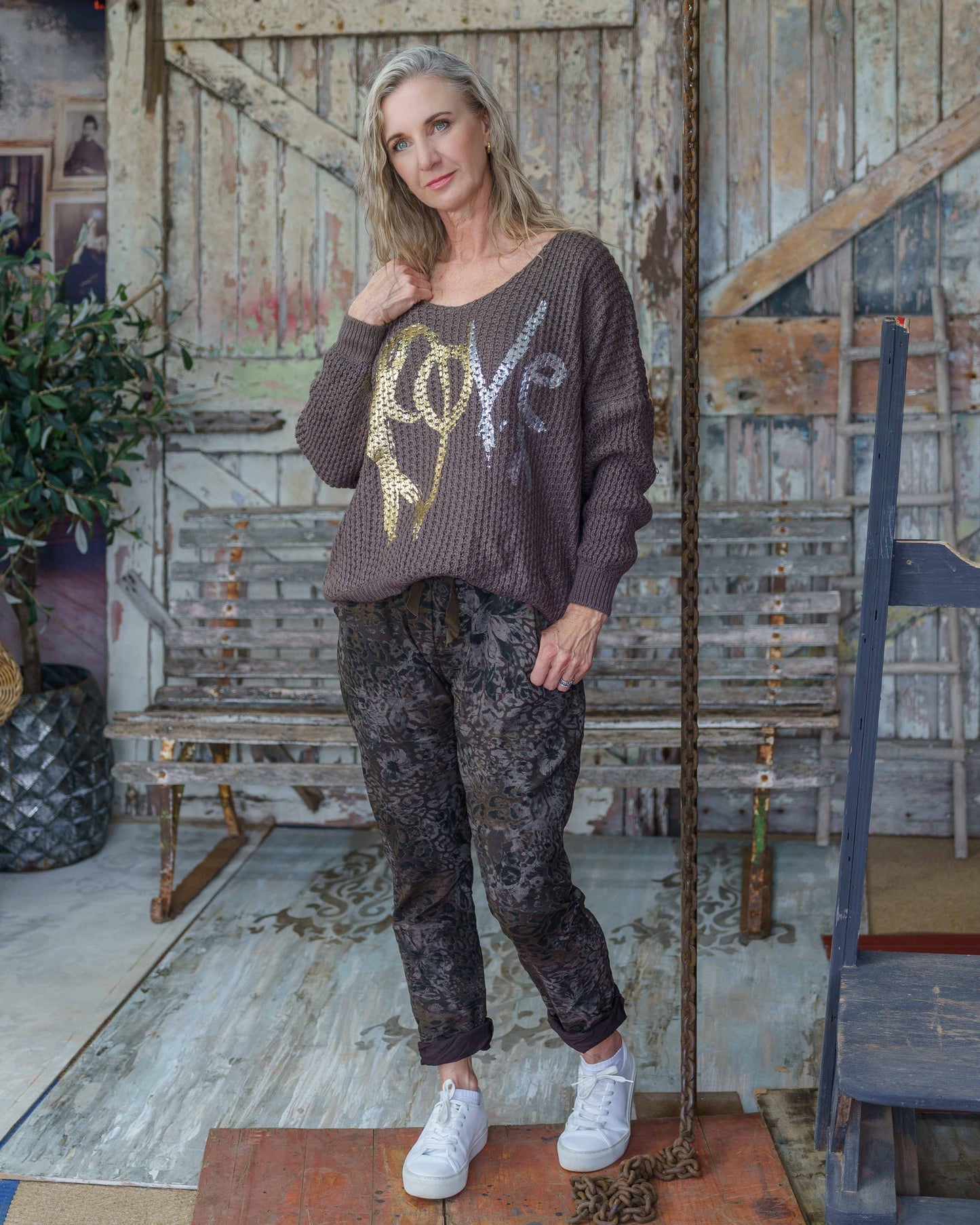 Soft Spot Drawstring Pants | Mocha