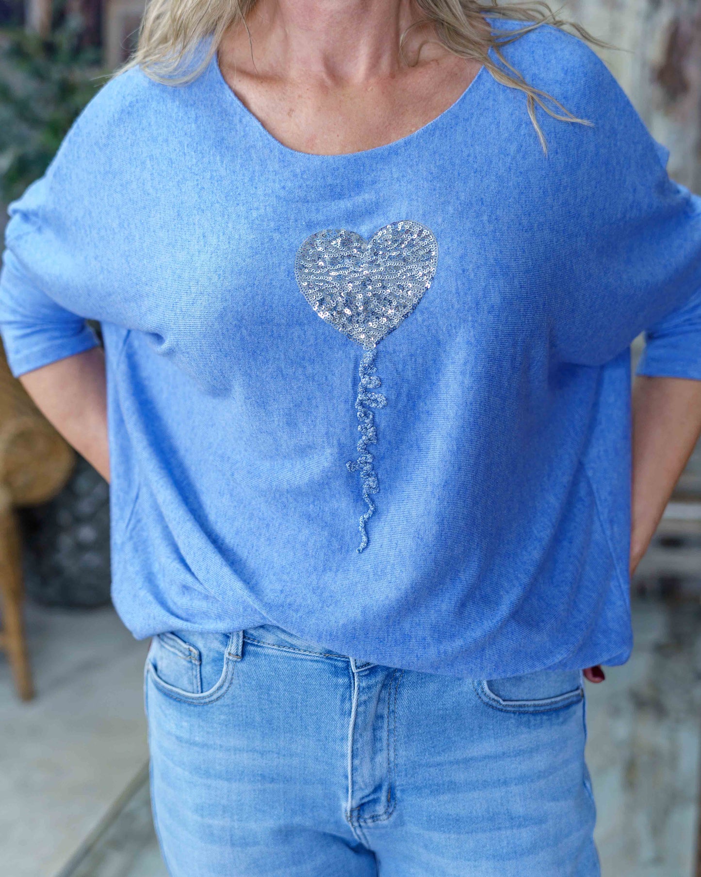 Love and Light Knit | Blue