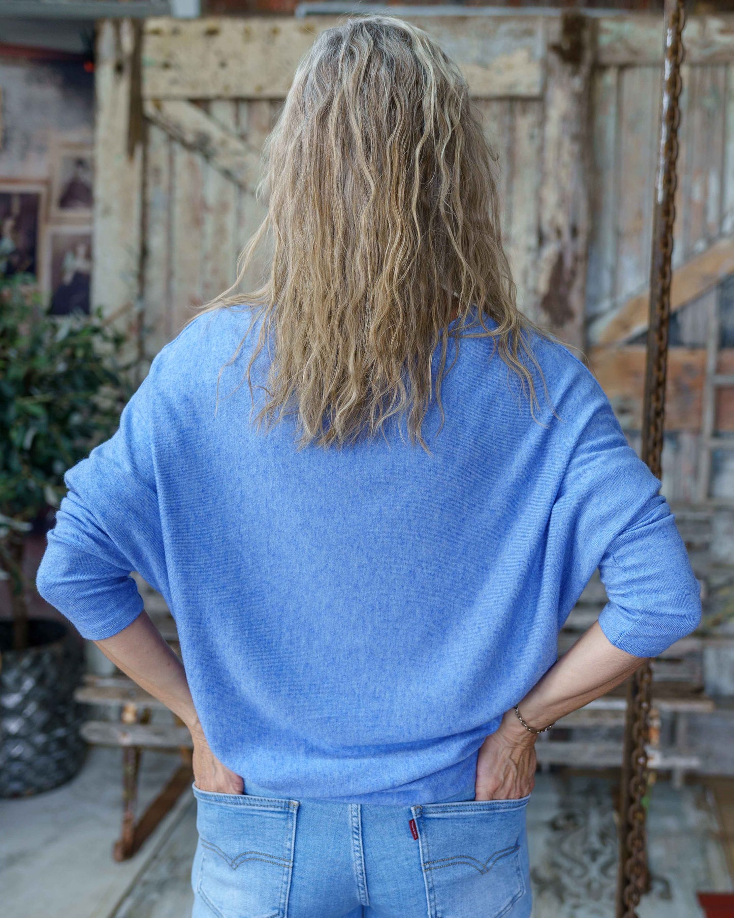 Love and Light Knit | Blue