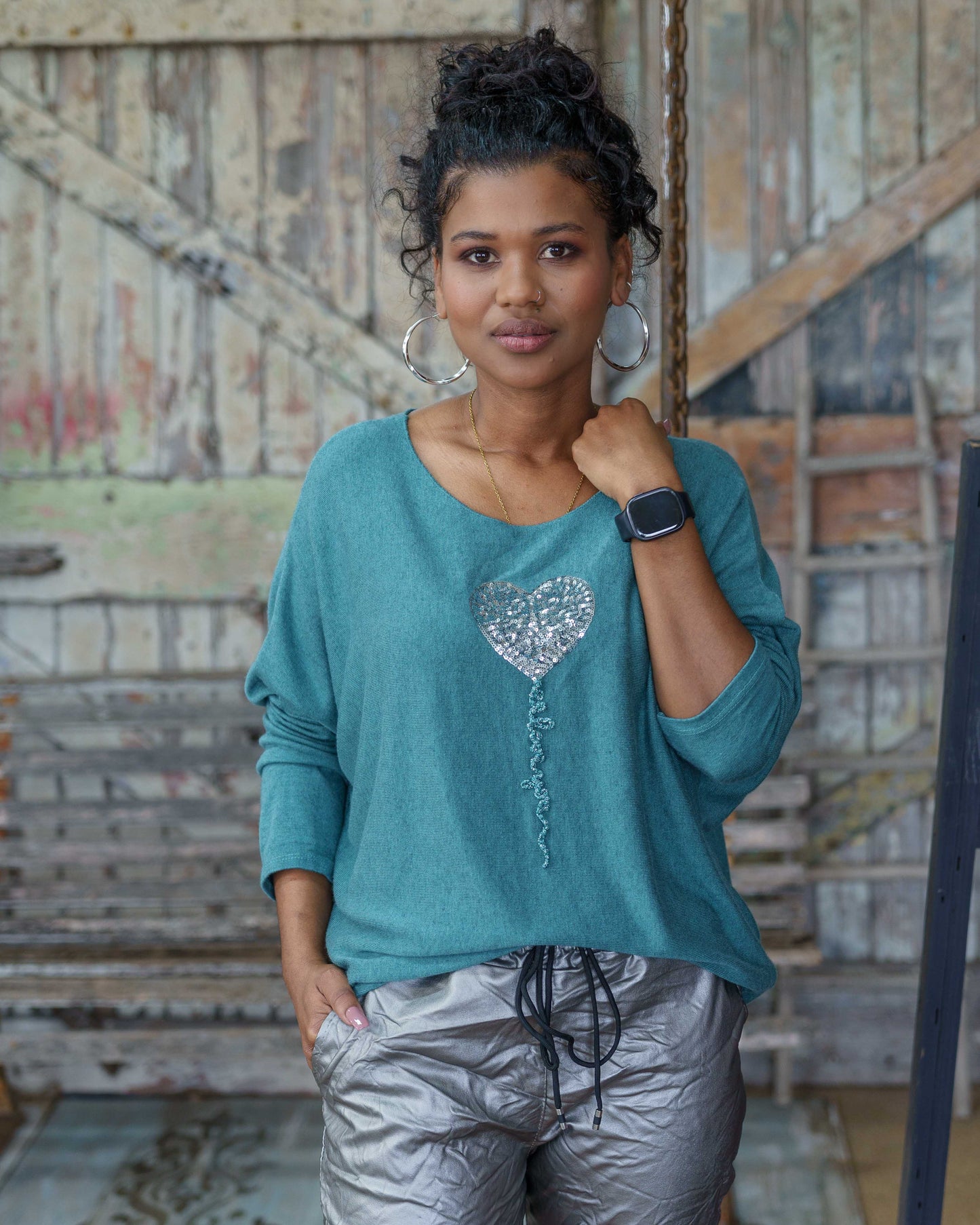 Love and Light Knit | Emerald