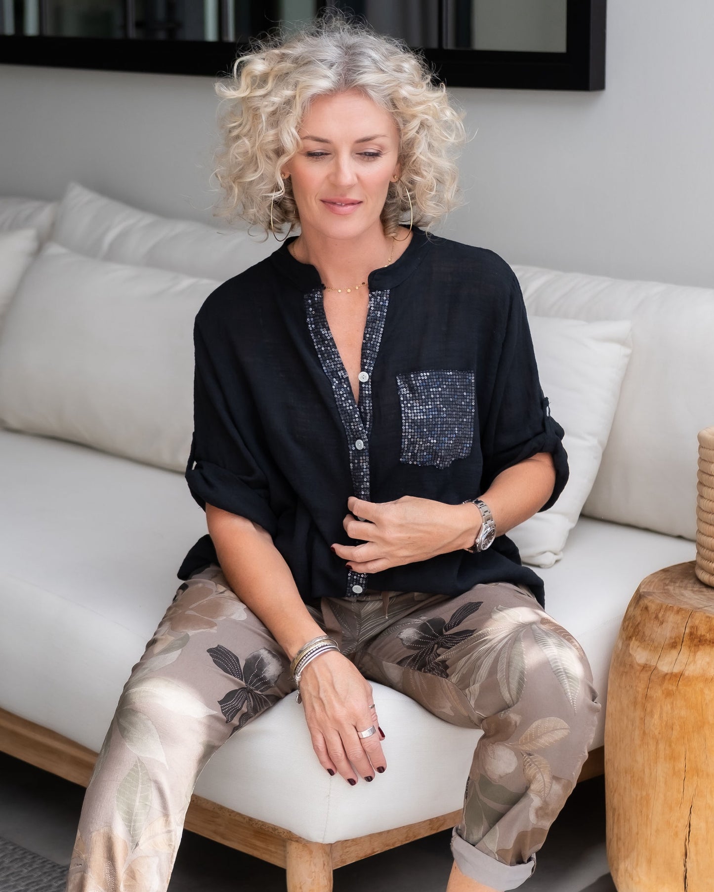Maple Stroll Drawstrings Pants | Mocha