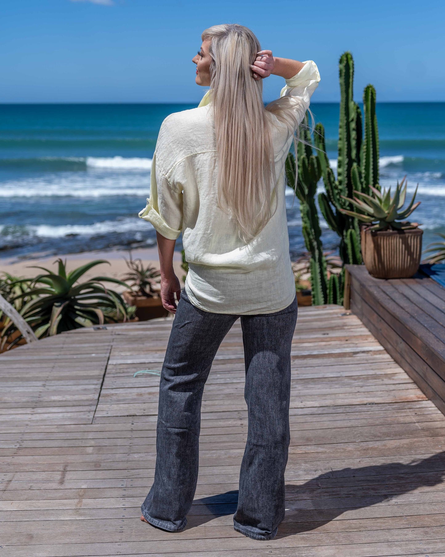 Oh Pretty Women Shirt | Butter Yellow
