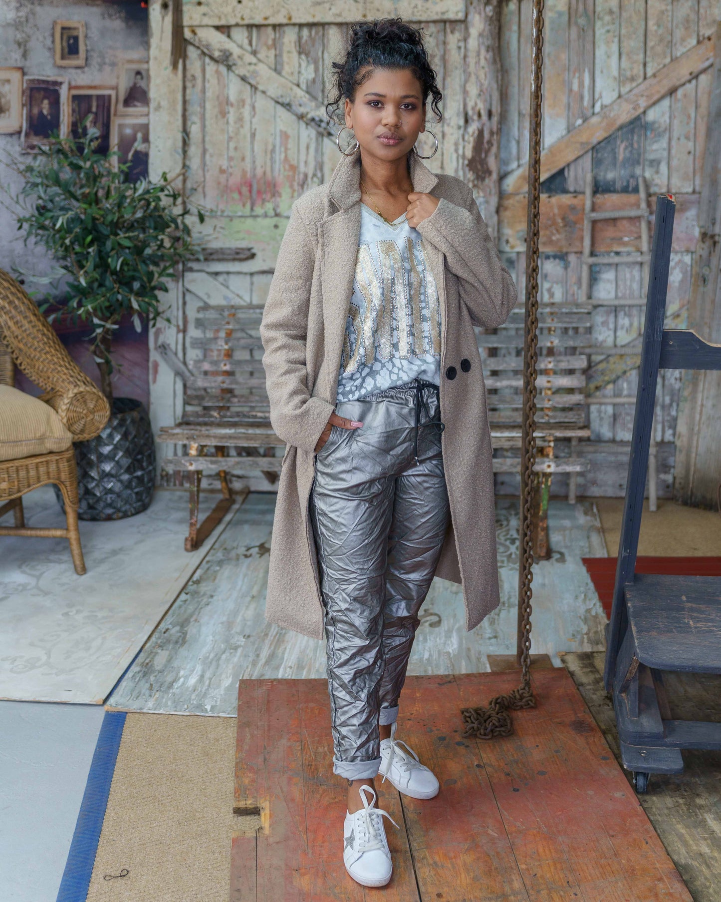 On The Edge Coat | Beige