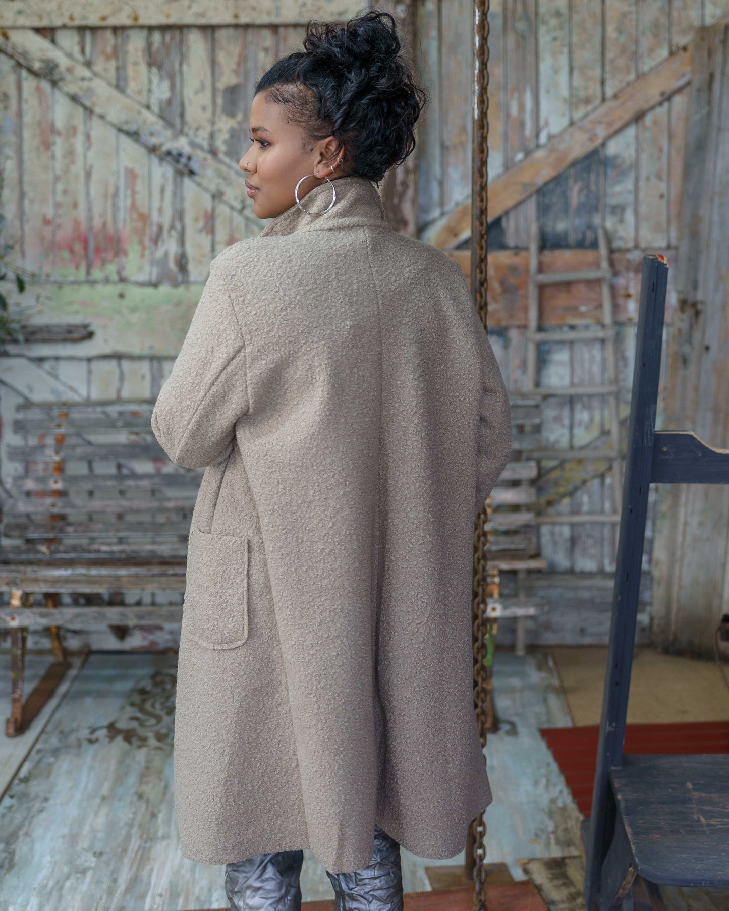 On The Edge Coat | Beige
