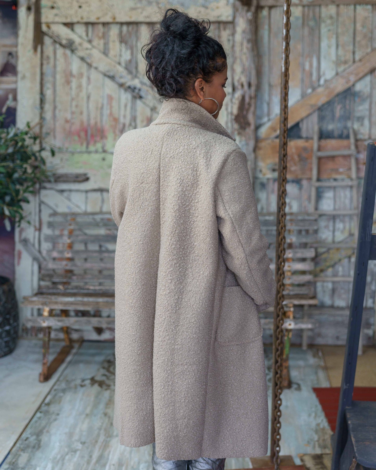 On The Edge Coat | Beige