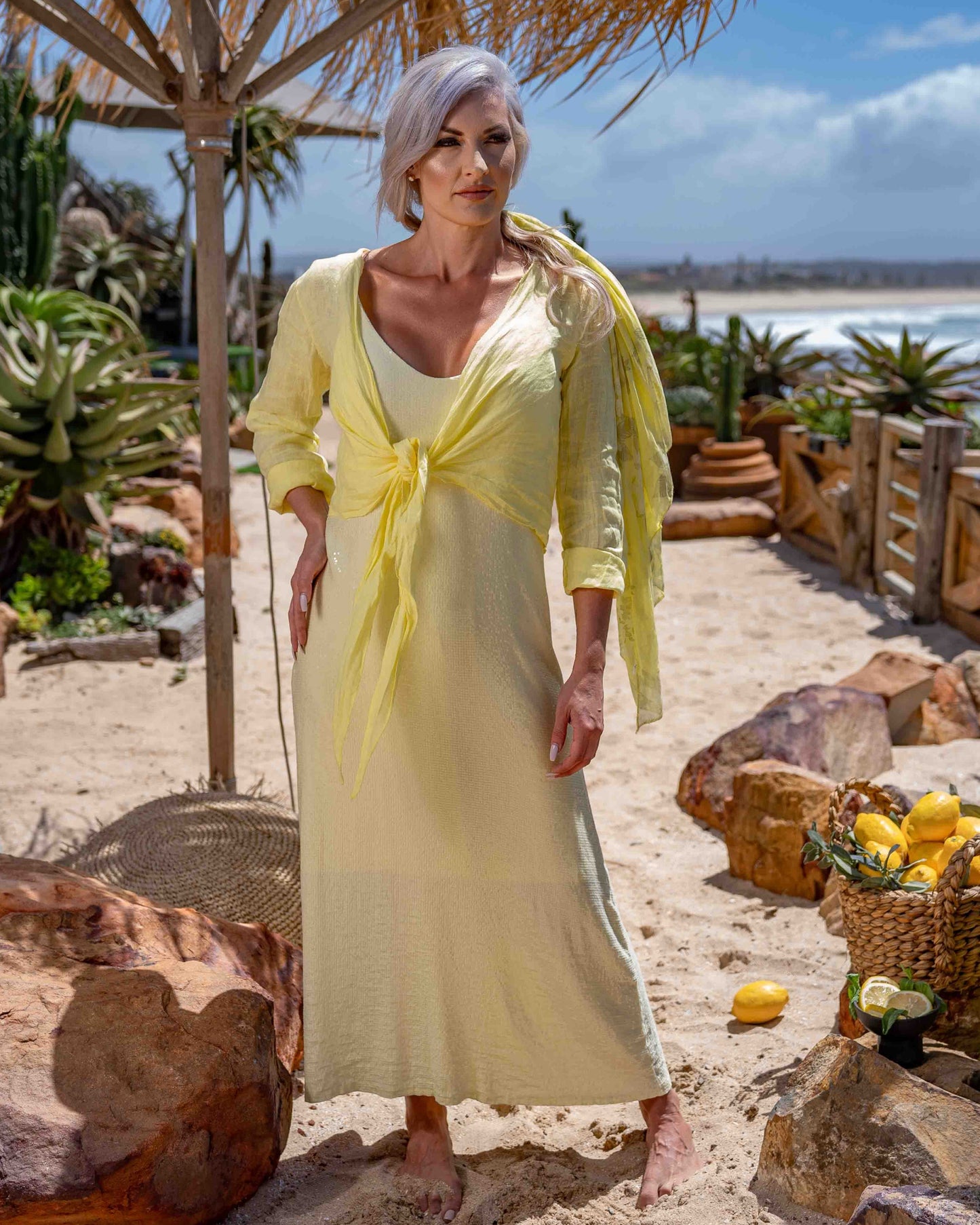 Perfect Match Bolero | Sorbet Yellow
