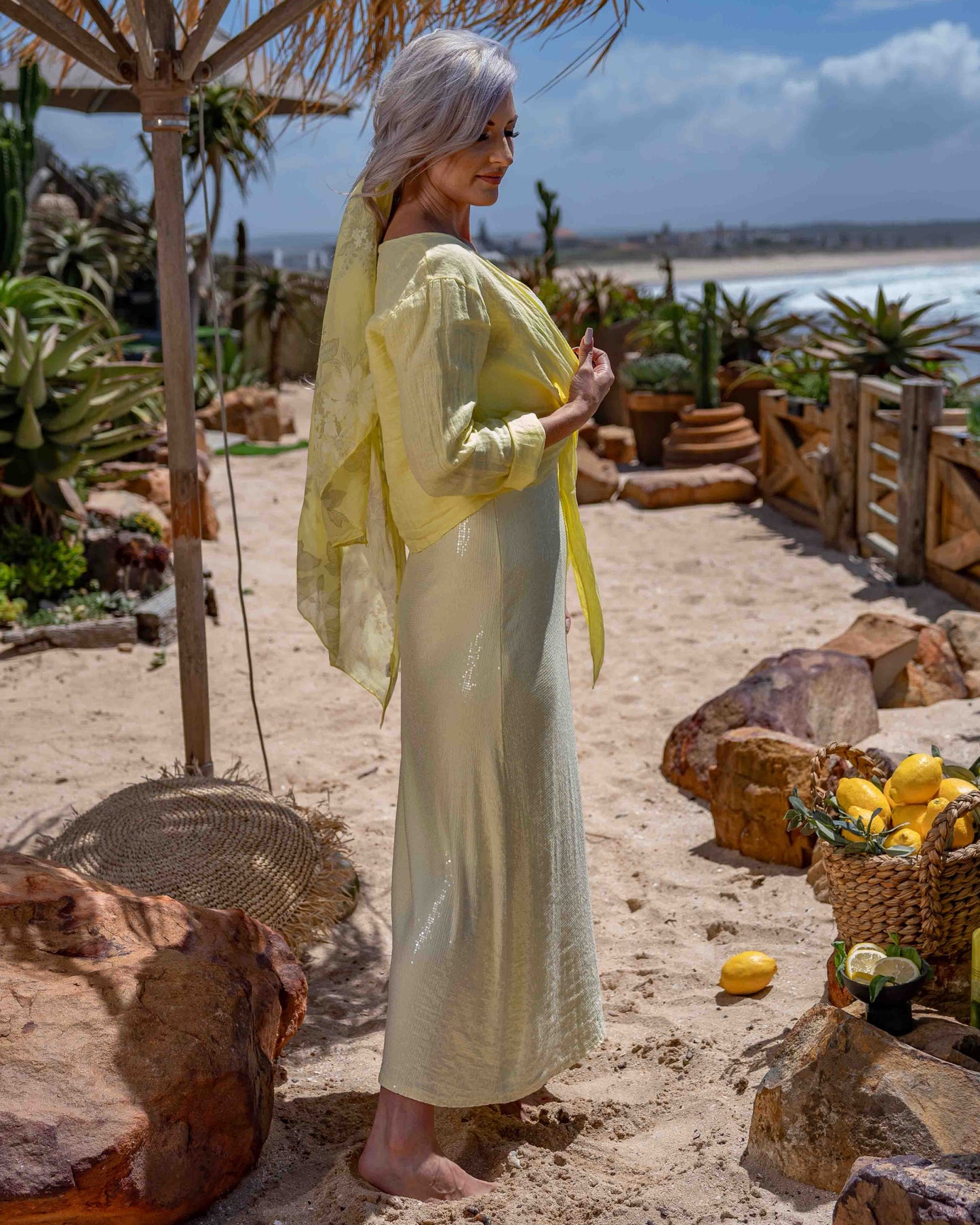 Perfect Match Bolero | Sorbet Yellow