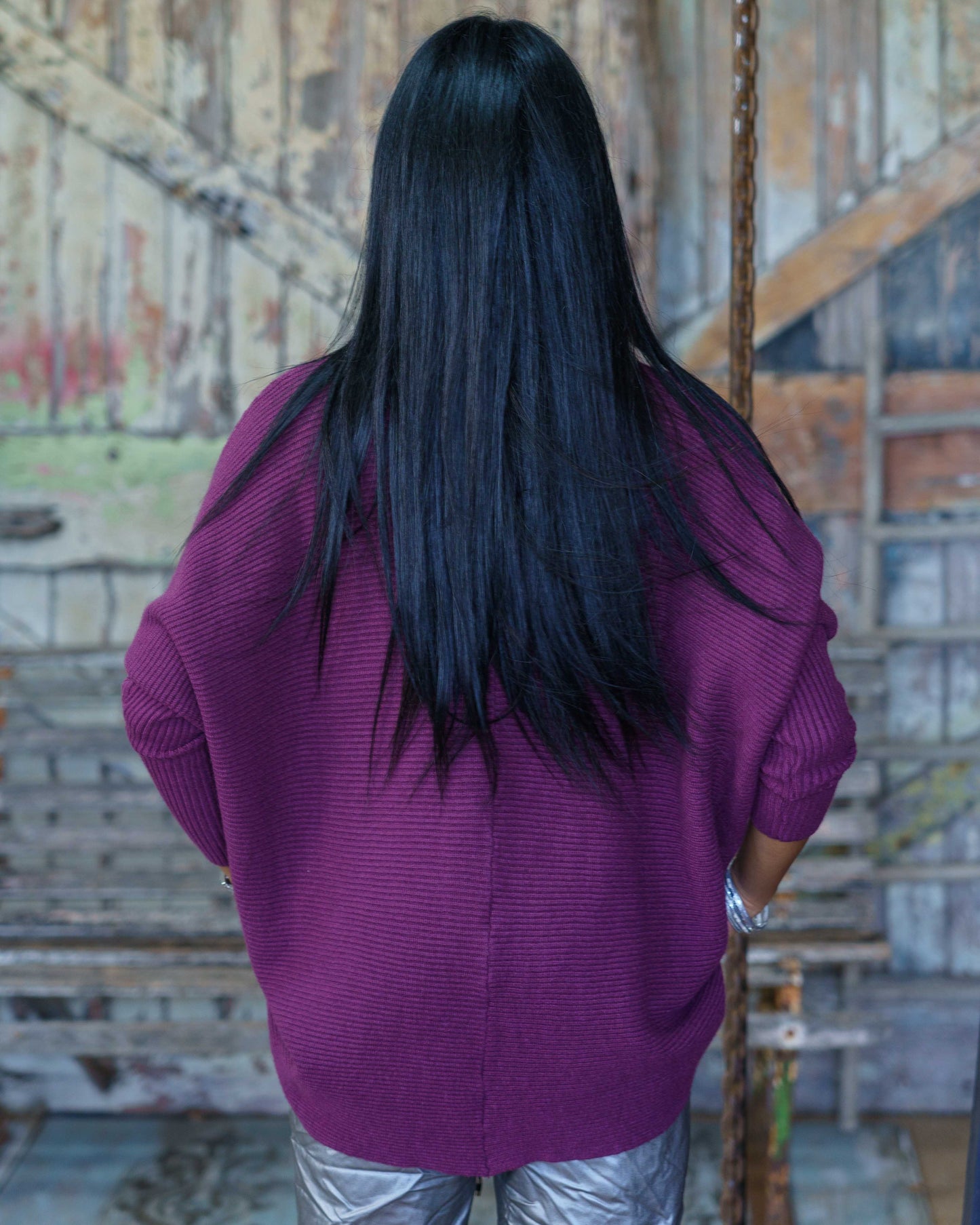 Plenty Of Love Knit | Burgundy